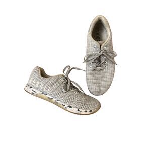 Nobull White Heather Forest Minimalist Gym Sneakers Womens Size 10 Mens 8.5